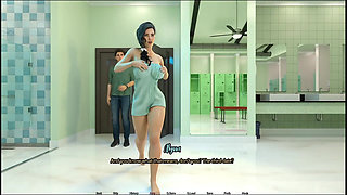 Fucking My Dance Teacher in School Locker Room