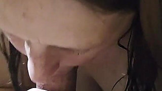 Stepsister First Time Licking and Sucking on Balls