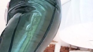 Amateur Blonde Closeup Anal Masturbation