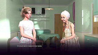 Busty 3D anime babe with big nipples in a wild hentai adventure