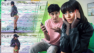 Ren Nuisance And Hayden Wild In The Girl With The Leg Tattoo: Exhibitionist Babysitter Caught!
