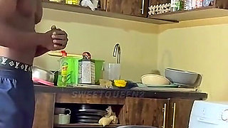 The Village Girl Can’t on the Washing Machine but Can Take Her Boss’s Dick.