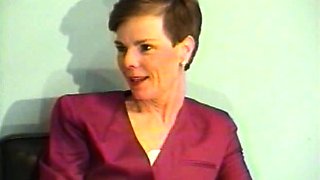 Redhead fetish spanking and pussy vibrating