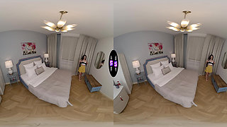 Lingerie Strip Tease Roxy's Kinky Cleaning Day Fun - TmwVRnet