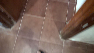 My Horny Stepson Woke Me up and Begged Me to Piss in Front of Him