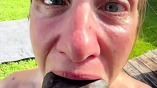 POV MILF Takes on Monster Thick BBC