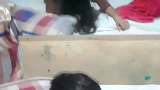 Teen Asian Fuck Her Both Holes by Inserting Dick From Ass to Pussy