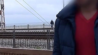 Spanish Pornstar Liz Rainbow Fucks Total Stranger off the Street