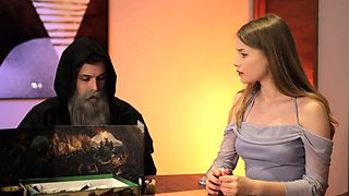 Porno D&D World - Sweetie Fox, Diana Rider and ArinaFox in