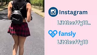 Amateur French Teen Outdoor softcore