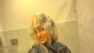 Peeing Mid Hair Appointment