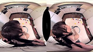 Japanese vr beauty shares sensual pov intimate moments