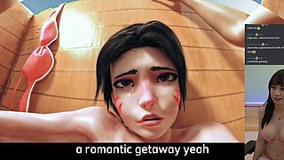 Strenuous Beach Plow - Overwatch Manga porn