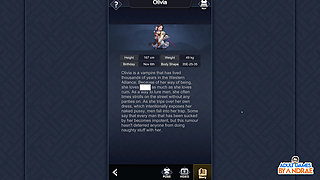 Ep4 Dick or Treat! Sexual Happiness with Vampire! Fourth Video Unlocked - Olivia's Final H-scene