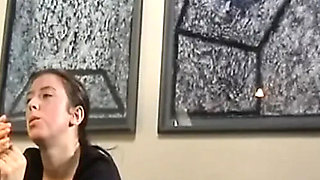 Two Hot German Amateur Girls Fuck in the Shower