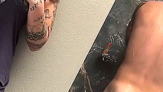 Fucked My Wife's Best Friend in the Shower After She Watched Me - Cum in Mouth