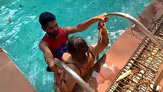 Indian hot couple full fucking video in pool sex viral mms clip