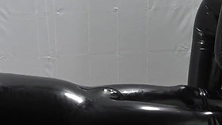 Mrs. Dominatrix and her experiments on a slave.