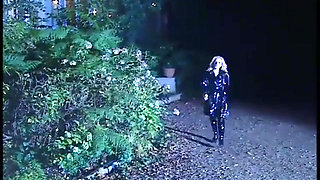 Blonde Bombshell in Lingerie Submits to Passionate Play