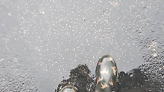 Rainy Day Play in Boots