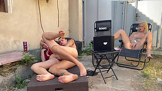 Cuckold Fantasy: Girlfriend Watches Her BF Fuck Her Sister