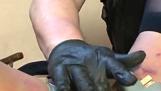 German BDSM squirt hard