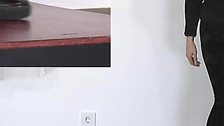 Mistress Dyanna Tramples While Slave Orgasms! a Picture in a Picture