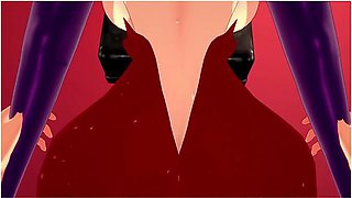 Hentai seduction with a playful twist