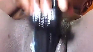 Pounding My Pussy with 12inch Dildo Creaming Orgasms