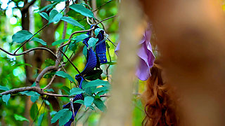 Indian Desi Stepbrother Had Hardcore Sex with Stepsister in Forest or Fuck Boobs Hindi Video