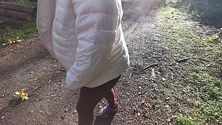 Titspanking in real nature