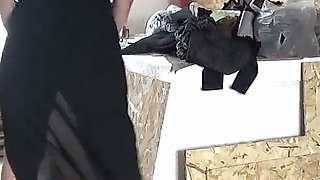 Trying on Sexy MILF Dresses with a Big Ass