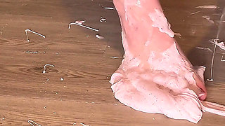 Giantess Size 16 Feet Making Perfect Slime From Scratch Asmr Foot Play