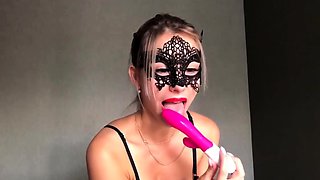 Big-Titted Blonde Babe's Steamy Webcam Solo