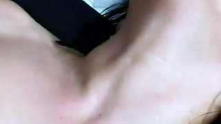 At casting two sexy lesbians get it on couch with toys