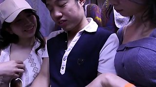 Nurse uniform asian fingered threesome