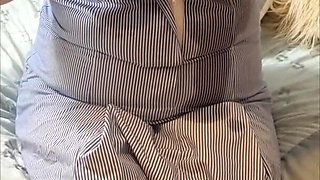 Naughty Nurse Julie - Oiled Tits & Bare Pussy Tease - 002-v-v-4-nurse-boobs