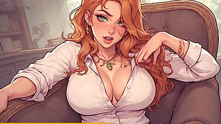 Submissive male, friends to lovers, smooching