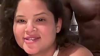 Curvy Latina Gets Bent Over for BBC
