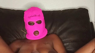 Stimulating My Clit with Vibrator Fucking My Pussy with Big Dildo