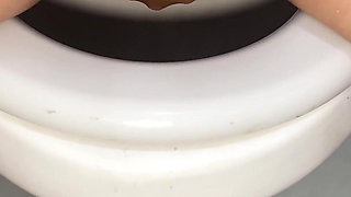 A Compilation of Peeing in Different Hotels! Panties with Pads! POV!