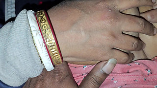 Indian Bhabhi Fuck Her Ass and Pussy By Brinjal