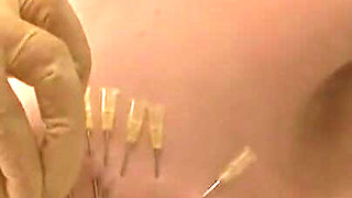 Moored humiliated slave