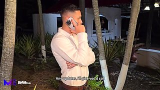 Busty Latina Wife Cuckold Fuck with Driver - Max Betancur & Salome Gil Big Booty Doggystyle