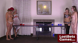 Strip beer pong game anticipation surges before Tobi's iconic tattoo