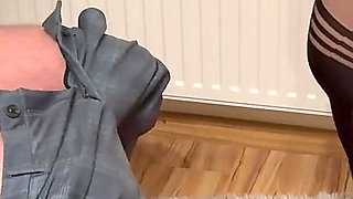 Secretary Blowjob Her Boss in the Office.