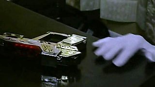 Dazzling blonde sustains a hardcore doggystyle