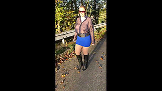 Frivolous Walk Ended with Blowjob