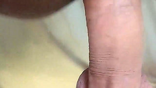 POV Interracial Amateur Fuck and Creampie