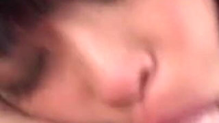 Young Asian Nurse Rides Patient Hard for Messy Facial